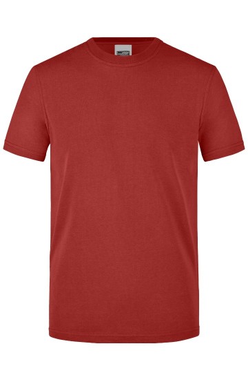 JN838 Workwear Men's T-Shirt wijnrood