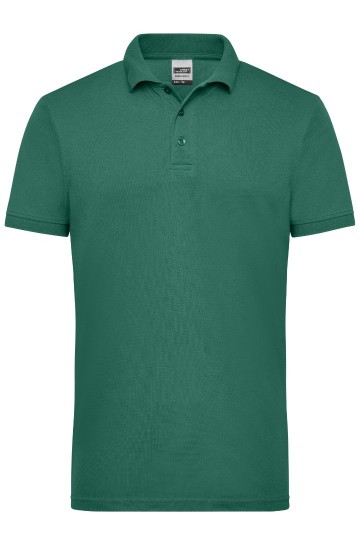 JN830 Workwear Men's Polo donkergroen