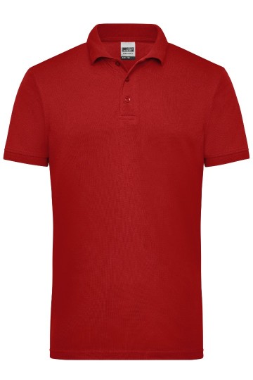 JN830 Workwear Men's Polo wijnrood