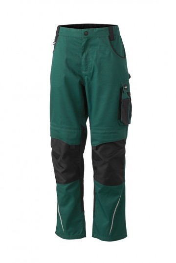 JN832 Workwear Pants donkergroen zwart