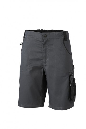 JN835 Workwear Bermuda carbon zwart