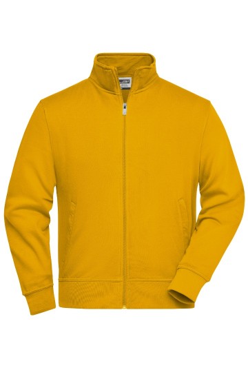 JN836 Workwear Sweat Jacket goudgeel