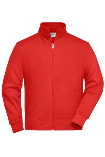 JN836 Workwear Sweat Jacket rood