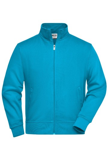 JN836 Workwear Sweat Jacket turkoois