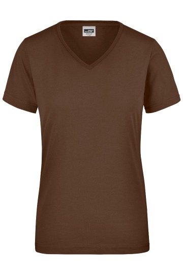 JN837 Workwear Ladies T-shirt bruin