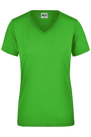 JN837 Workwear Ladies T-shirt limoengroen