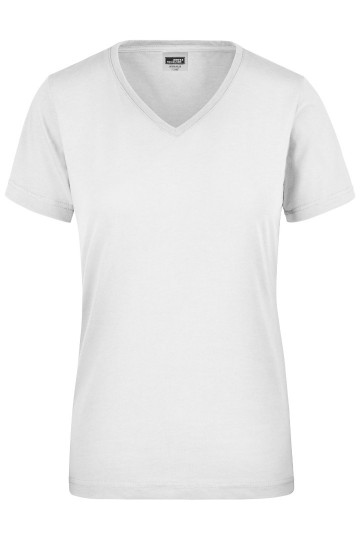 JN837 Workwear Ladies T-shirt wit