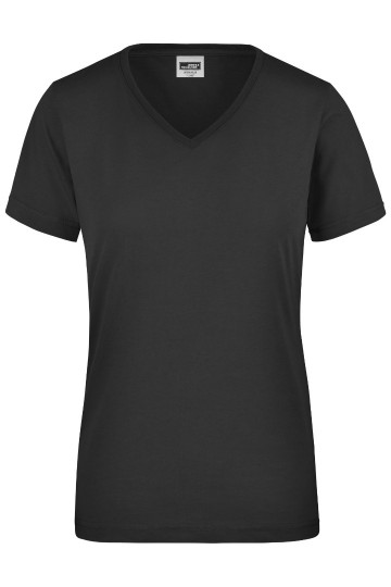 JN837 Workwear Ladies T-shirt zwart