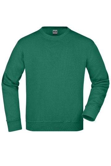 JN840 Workwear sweatshirt donkergroen