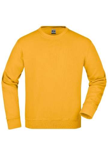 JN840 Workwear sweatshirt goudgeel