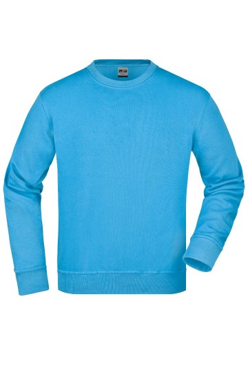 JN840 Workwear sweatshirt waterblauw