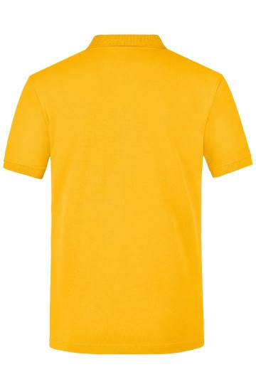 JN846 Workwear Men's Pocket Polo goudgeel rug
