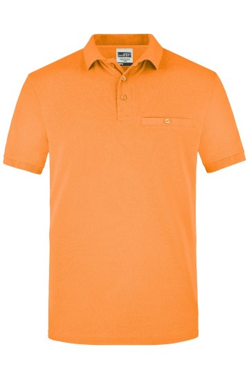 JN846 Workwear Men's Pocket Polo oranje