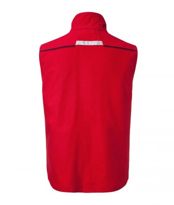JN850 Workwear Vest Level 2 rood marineblauw rug