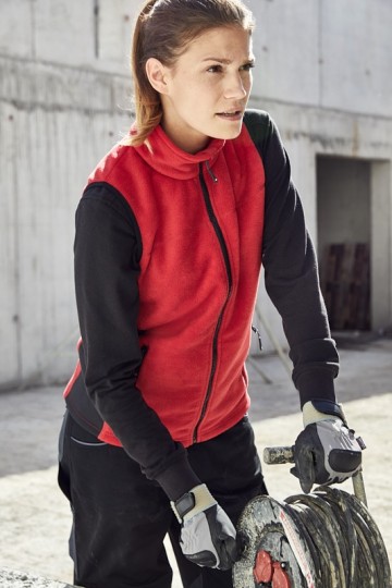JN855 Workwear Ladies Fleece Vest