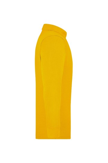JN866 Workwear Men's Pocket Polo L/S goudgeel zij