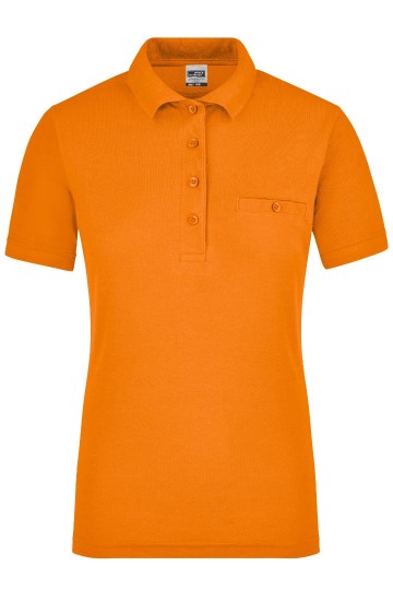 JN867 Workwear Ladies Pocket Polo oranje
