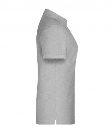 JN873 Ladies BIO Workwear Polo heathergrijs zij