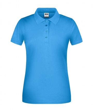 JN873 Ladies BIO Workwear Polo waterblauw