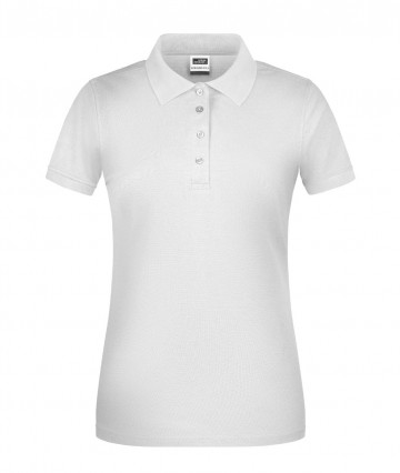 JN873 Ladies BIO Workwear Polo wit