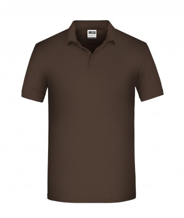 JN874 Men's BIO Workwear Polo bruin