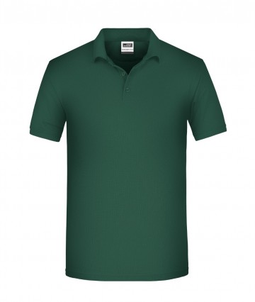 JN874 Men's BIO Workwear Polo donkergroen