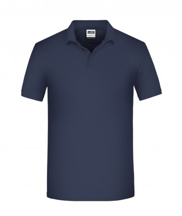 JN874 Men's BIO Workwear Polo marineblauw