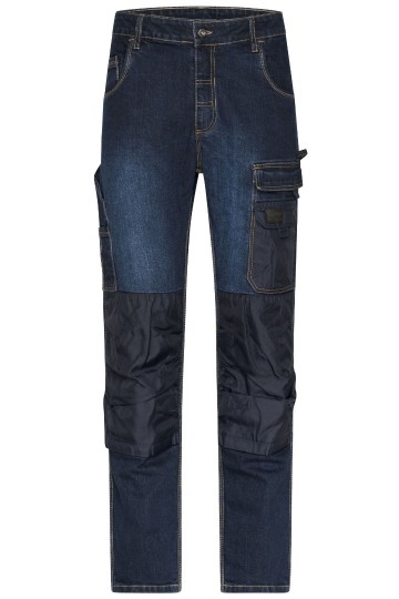 JN875 Workwear Stretch Jeans blauw denim