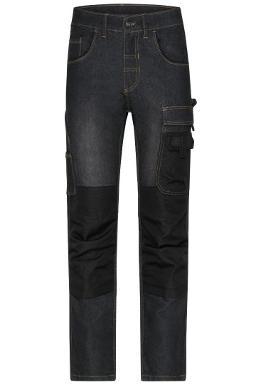 JN875 Workwear Stretch Jeans zwart denim