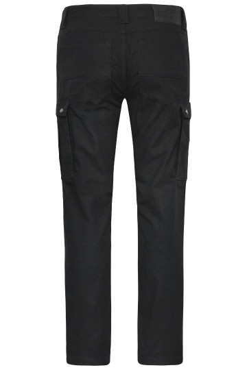 JN877 Workwear Cargo Pants zwart achter