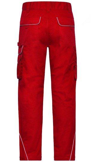 JN878 Workwear Pants rood achter