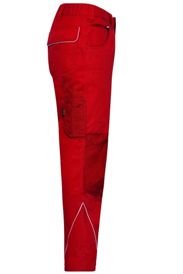 JN878 Workwear Pants rood zij