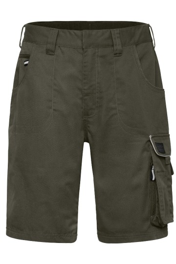 JN880 Workwear Bermuda olijfgroen