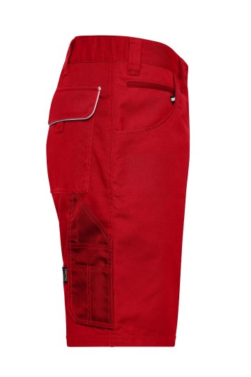 JN880 Workwear Bermuda rood zij