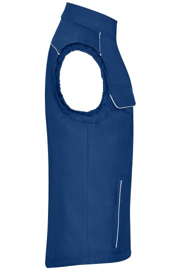 JN881 Workwear Softshell Light Vest donkerkoningsblauw zij