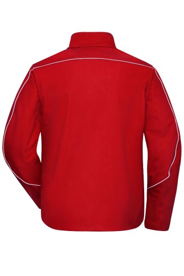 JN882 Workwear Softshell Light Jacket rood rug