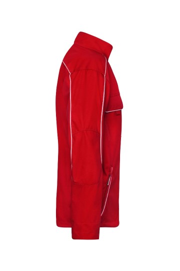 JN882 Workwear Softshell Light Jacket rood zij