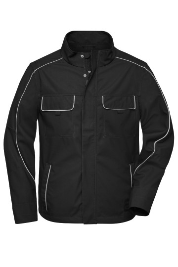 JN882 Workwear Softshell Light Jacket zwart