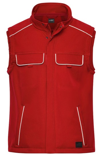 JN883 Workwear Softshell Vest rood
