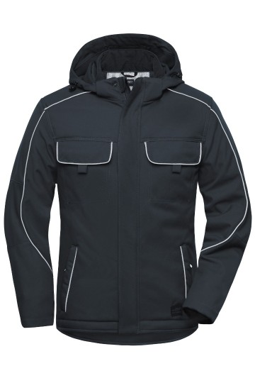 JN886 Workwear Softshell Padded carbon