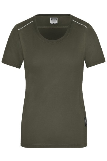 JN889 Workwear Ladies T-shirt olijfgroen