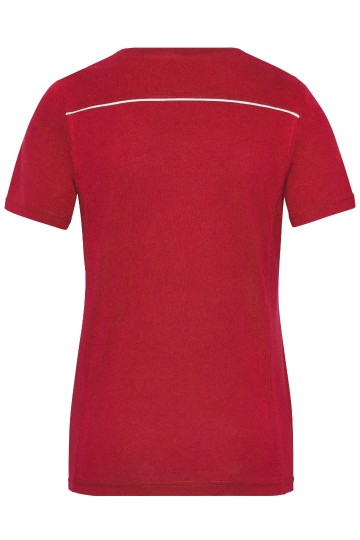 JN889 Workwear Ladies T-shirt rood rug