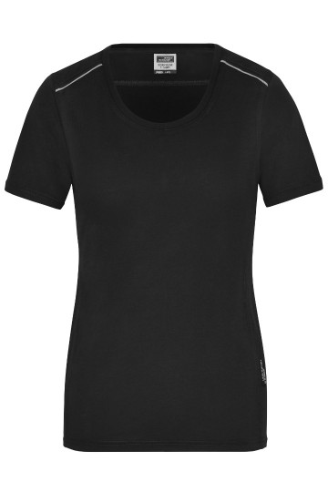 JN889 Workwear Ladies T-shirt zwart