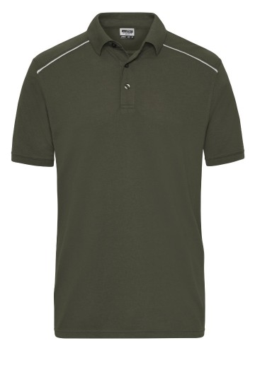 JN892 Workwear Men's Polo olijfgroen