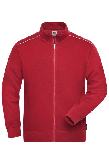 JN894 Workwear Men's Sweat Jacket  rood