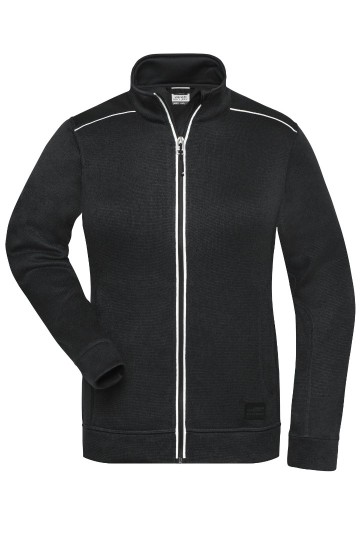 JN897 Workwear Ladies Knitted Fleece zwart zwart