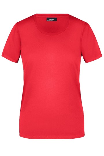 JN Ladies Basic T JN901 tomatenrood