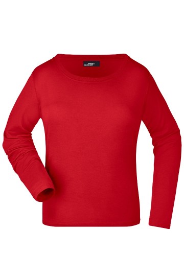 JN Ladies Medium T-shirt met LM rood