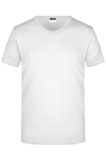 JN Men's Slim Fit V-T JN912 wit