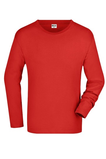 JN Men's Medium T-shirt met LM JN913 rood